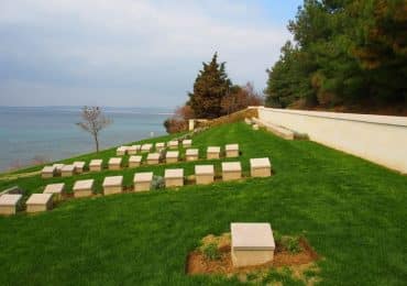 Ari Burnu Cemetery in Gallipoli